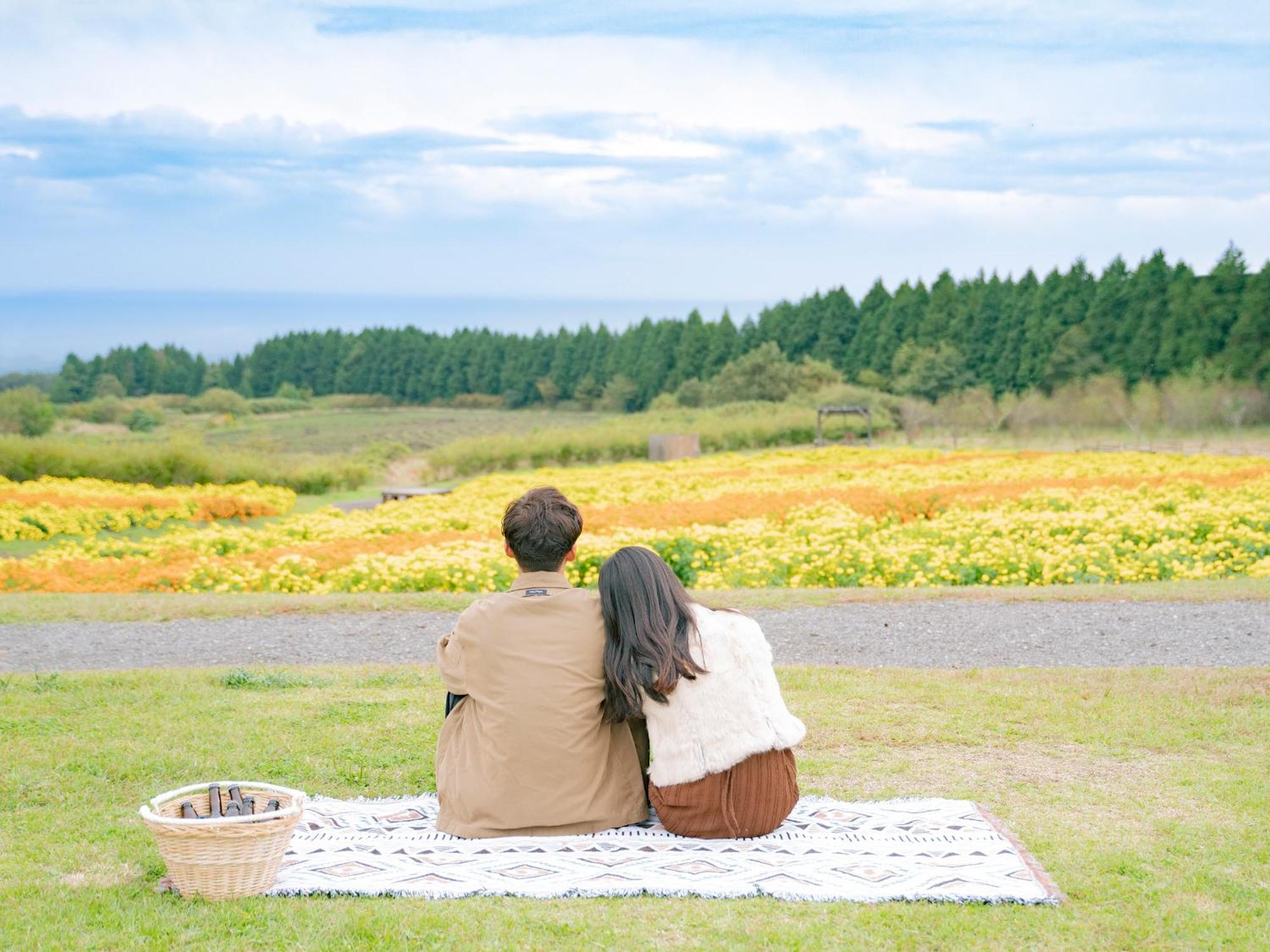 くじゅう花公園　キャンピングリゾート花と星 Kuju Luaran gambar